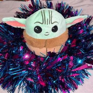 Baby Yoda Plushie - reversible - smile to frown